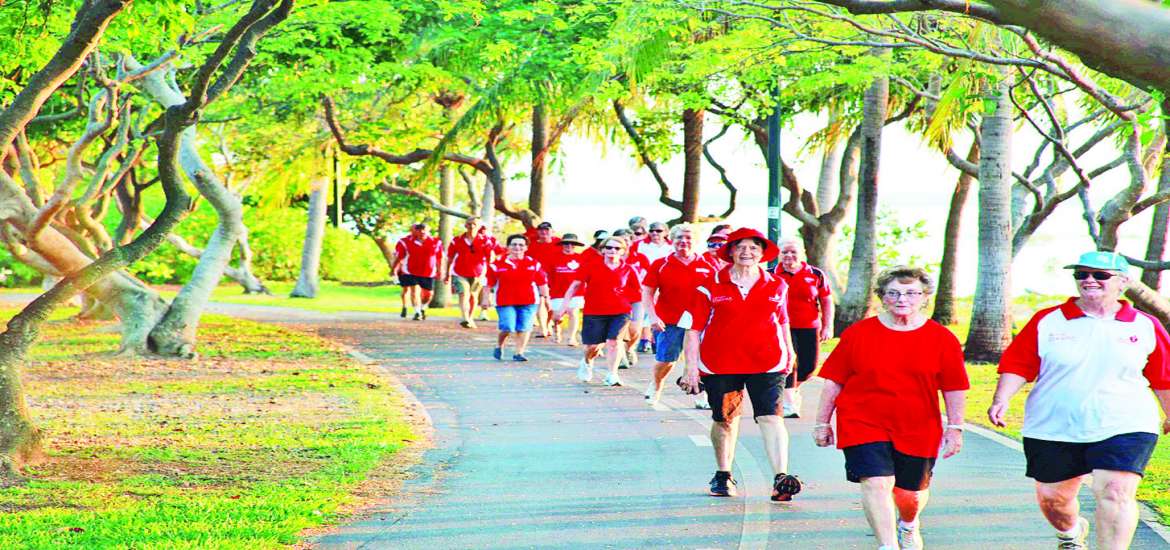 တစ်ဆောင်းသစ်ပြီ ပုံမှန်လမ်းလျှောက်ကြရအောင်